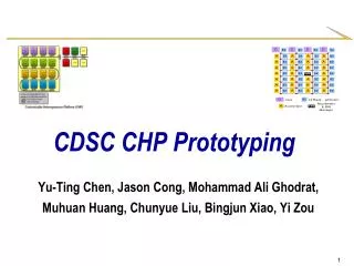 CDSC CHP Prototyping