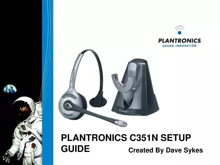 plantronics c351n setup guide