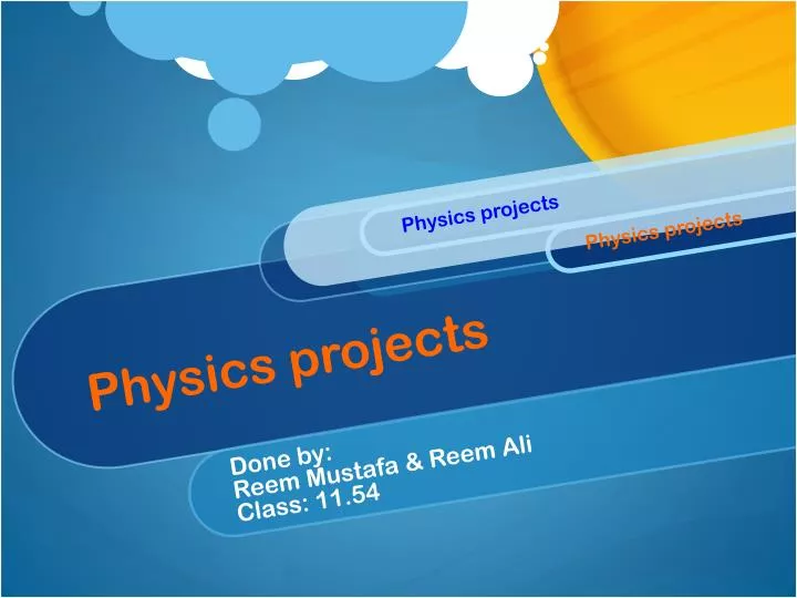 physics projects