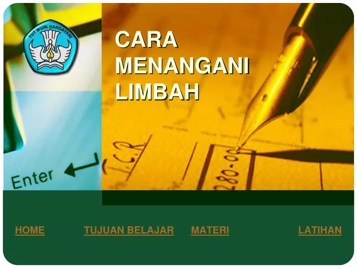 cara menangani limbah