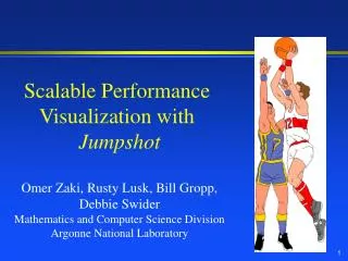 Scalable Performance Visualization with Jumpshot
