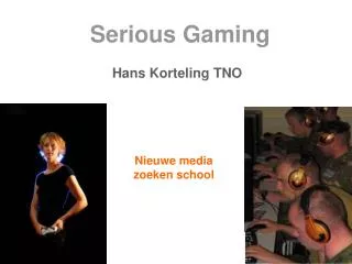 serious gaming