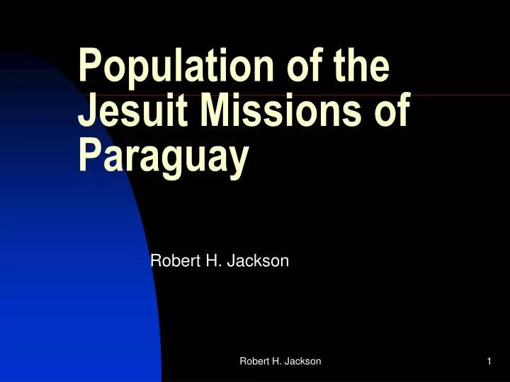 population of the jesuit missions of paraguay