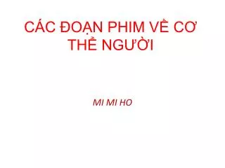 c c o n phim v c th ng i