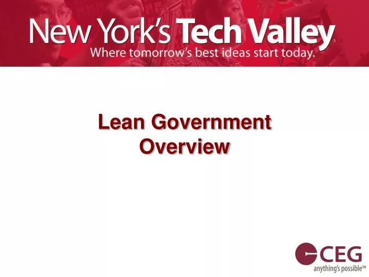 lean government overview