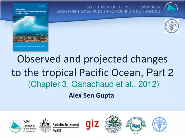 observed and projected changes to the tropical pacific ocean part 2 chapter 3 ganachaud et al 2012