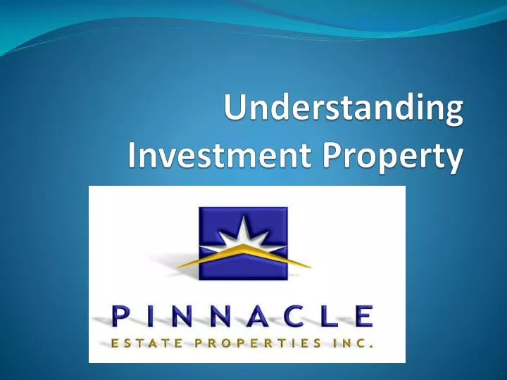 understanding investment property