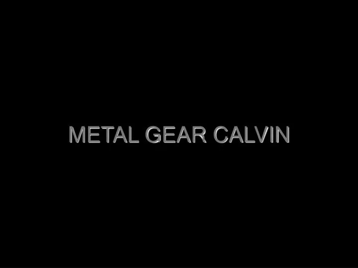 metal gear calvin