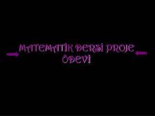 matemat k ders proje dev