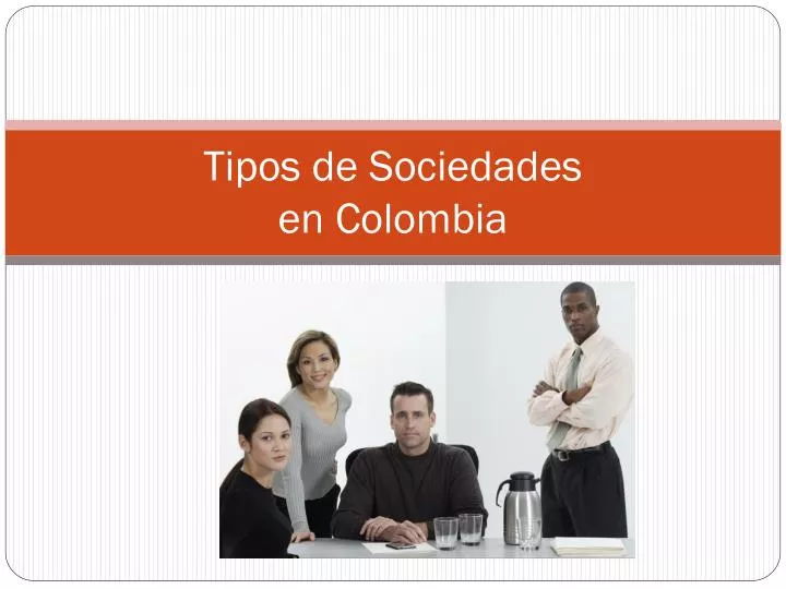 tipos de sociedades en colombia