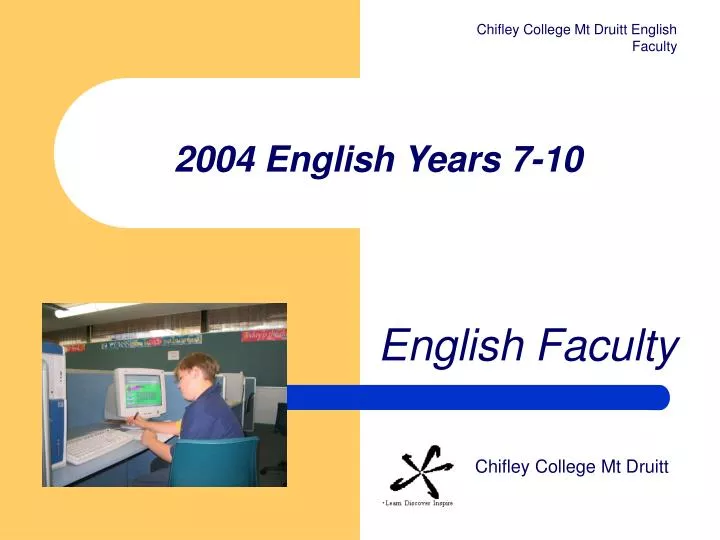 2004 english years 7 10