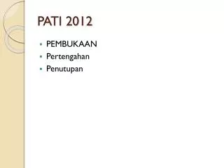 pati 2012
