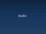 Audio - slide 1