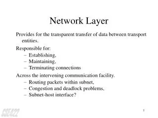 Network Layer