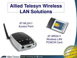 Allied Telesyn Wireless LAN Solutions