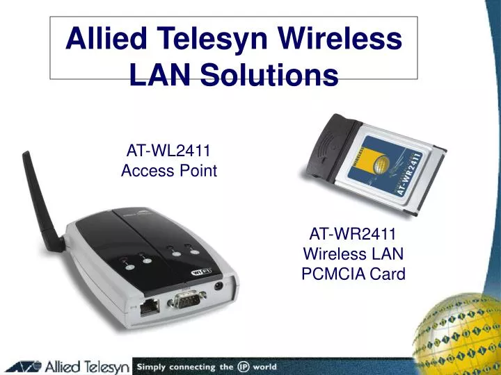 allied telesyn wireless lan solutions