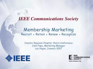 Membership marketing issues Telecommunications Industry employment stabilizing after bubble?
