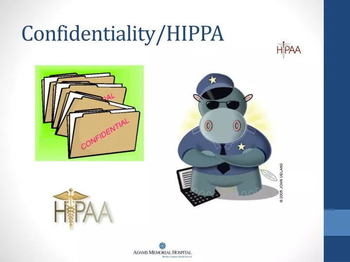 confidentiality hippa