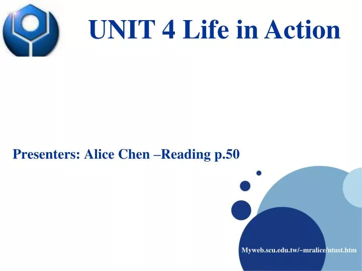 presenters alice chen reading p 50