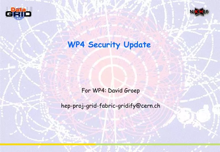 wp4 security update