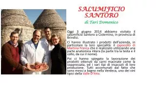 salumificio santoro