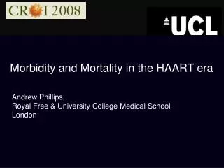 Morbidity and Mortality in the HAART era