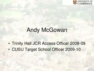 Andy McGowan