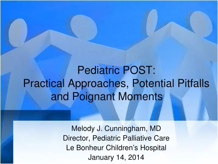 pediatric post practical approaches potential pitfalls and poignant moments