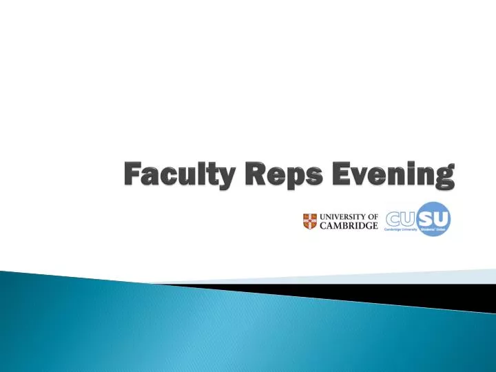 faculty reps evening