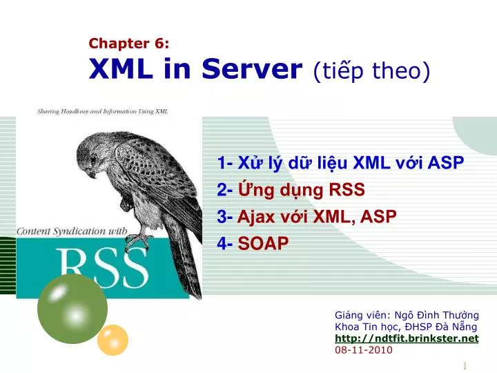 chapter 6 xml in server ti p theo