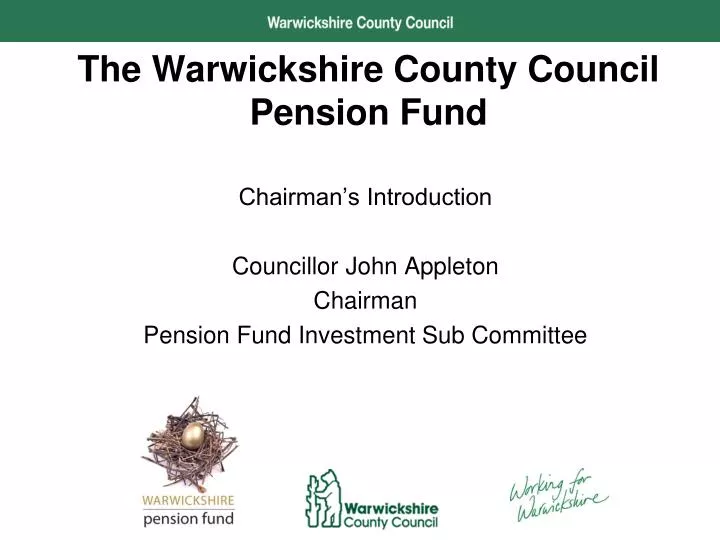 the warwickshire county council pension fund