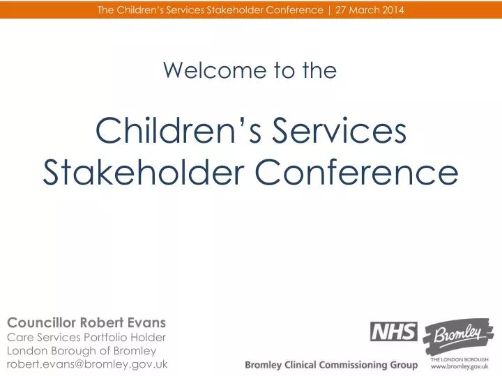 children s services stakeholder conference