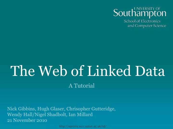 the web of linked data