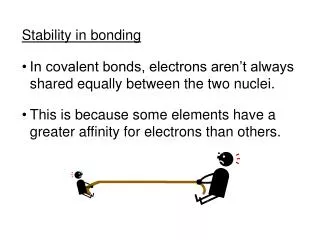 Stability in bonding
