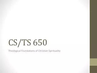 CS/TS 650