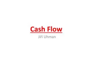 cash flow