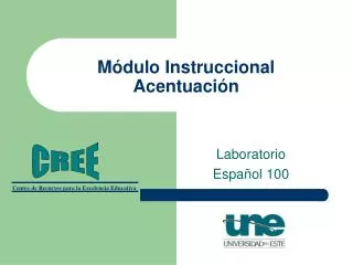 m dulo instruccional acentuaci n