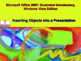 Microsoft Office 2007- Illustrated Introductory, Windows Vista Edition