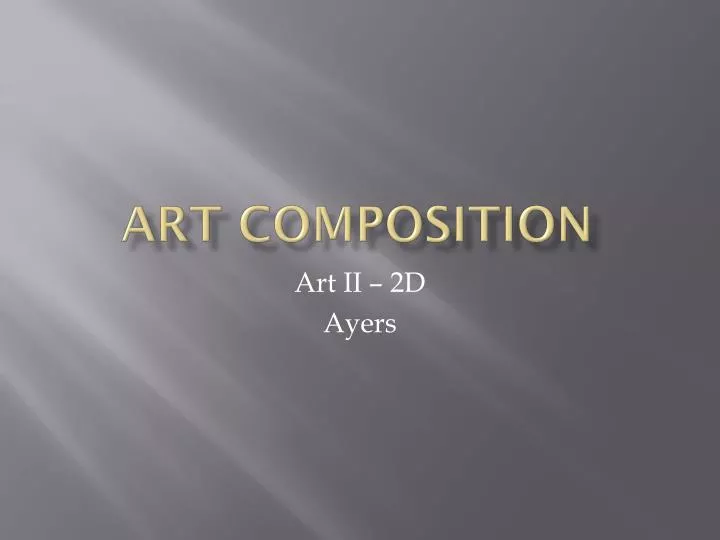 art composition