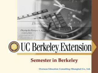 semester in berkeley overseas education consulting shanghai co ltd