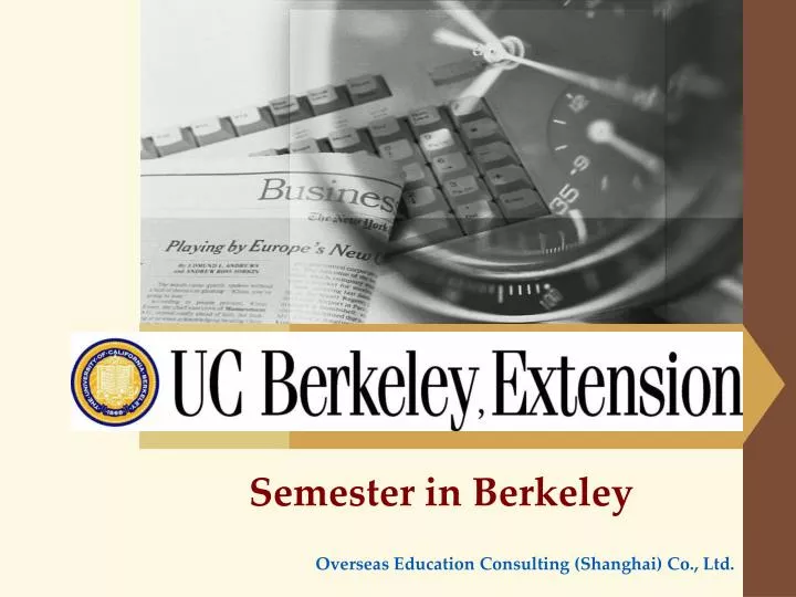 semester in berkeley overseas education consulting shanghai co ltd