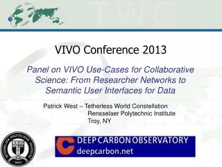 VIVO Conference 2013