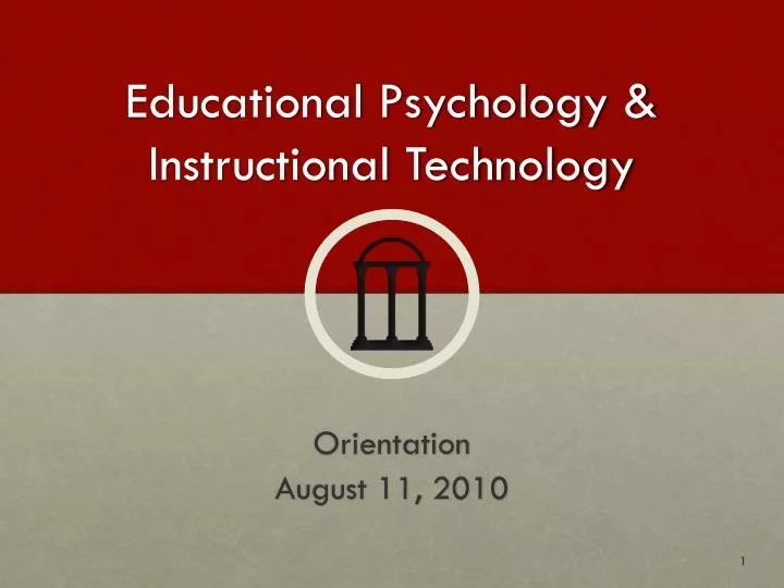educational psychology instructional technology