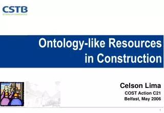 Celson Lima COST Action C21 Belfast, May 2006