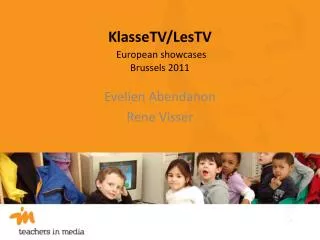 KlasseTV/LesTV European showcases Brussels 2011