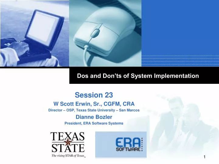 dos and don ts of system implementation
