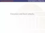 Enzymes and heart attacks