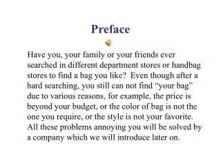 Preface