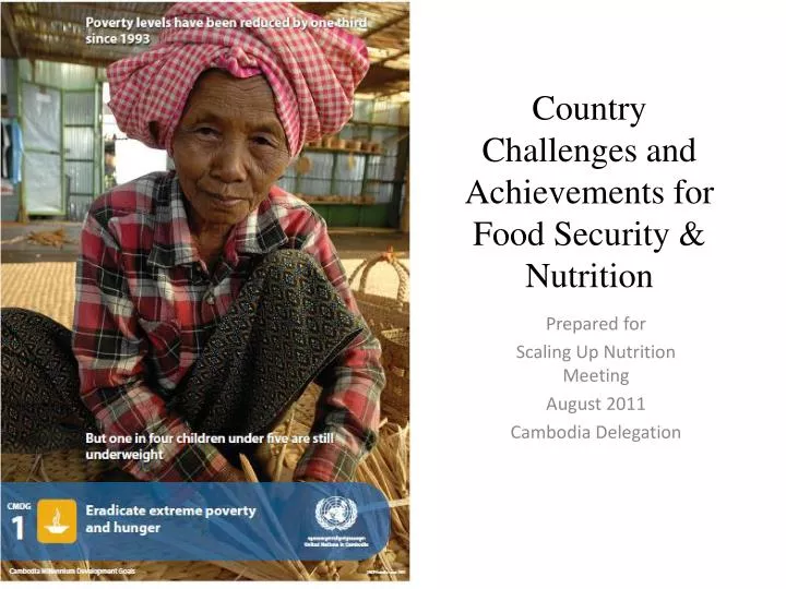 country challenges and achievements for food security nutrition