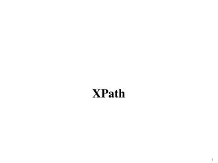 xpath